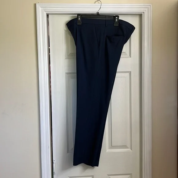 Haggar | Pants | Dress Pants Navy Blue Haggar Active Series Like New 4x32 |  Poshmark